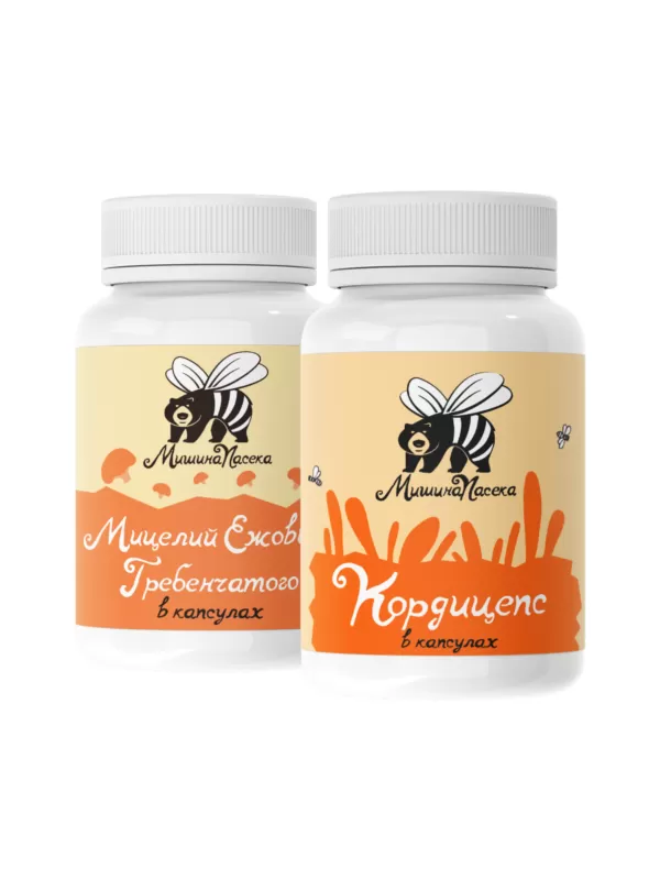 Набор микродозинга Кордицепс и Ежовик