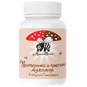 Микродозинг пантерного и красного мухомора